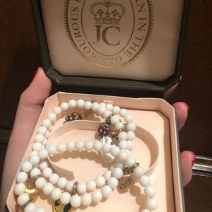 3 juicy couture bracelets